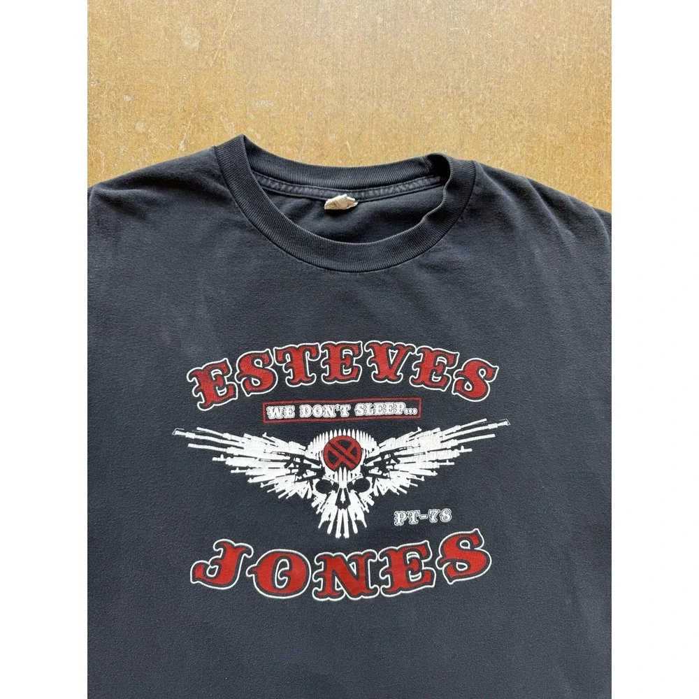 VTG 90s Answer Racewear Trashed Distressed Motocross All Over Print T-Shirt L